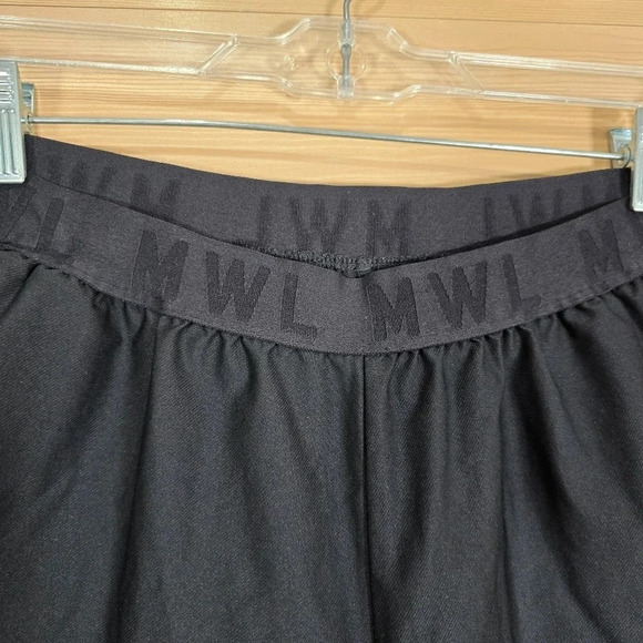 Madewell MWL Always Pull-On Shorts‎ Black Size Large Comfy Loungewear Pockets - Picture 4 of 10